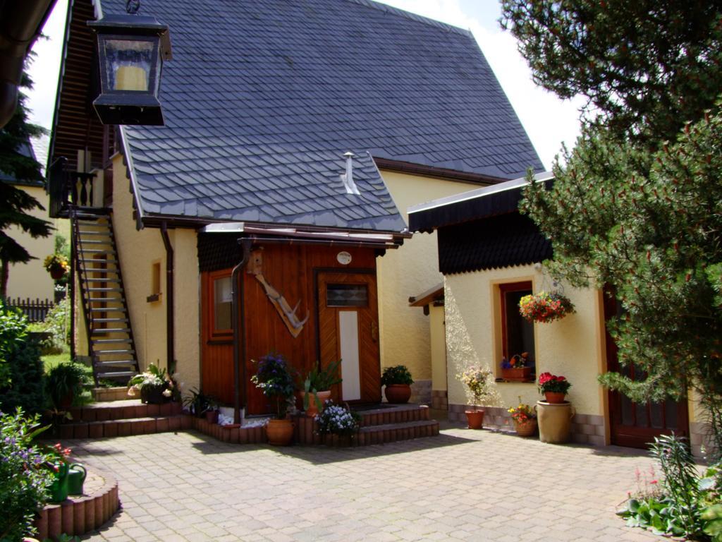 Ferienhaus Erzgebirge "An Der Trebe" Mit Kamin Und Sauna Neuhausen  Quarto foto